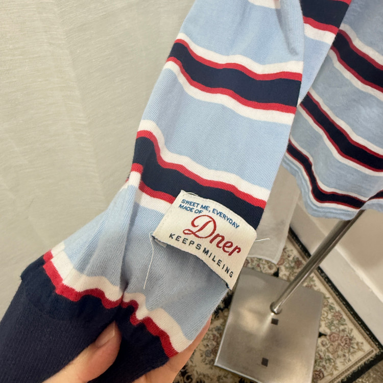 디어니어 스트라이프 줄무늬 긴팔티셔츠 4232--3