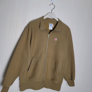XL 챔피온 리버스위브 스웻 집업 카멜