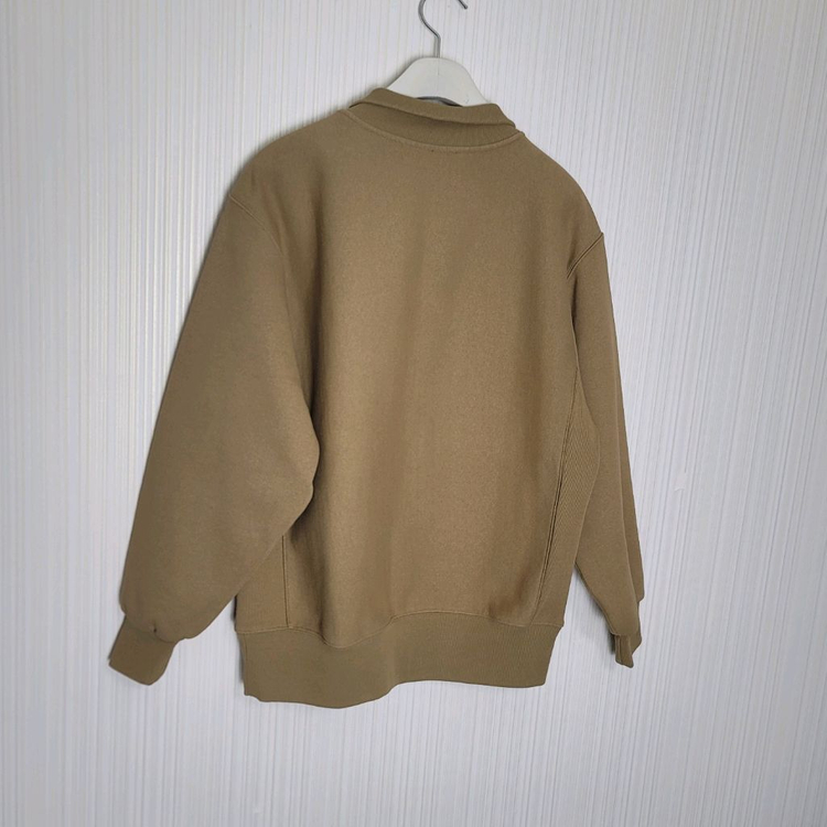 XL 챔피온 리버스위브 스웻 집업 카멜--2