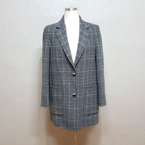 초봄용)지컷 핸드메이드 울 박시 여성자켓 55-66 상태우수