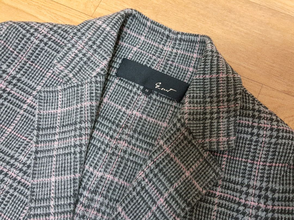 초봄용)지컷 핸드메이드 울 박시 여성자켓 55-66 상태우수--7