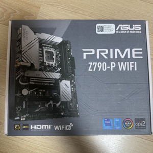 아수스 Prime Z790-P WIFI 메인보드 팝니다 이미지