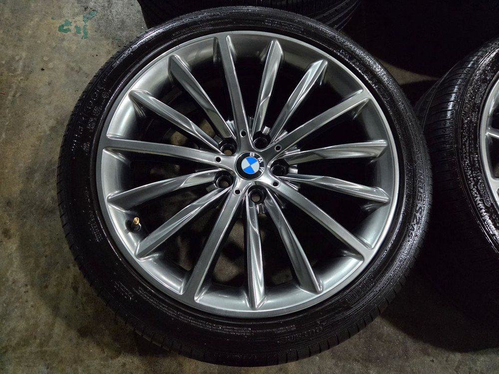 BMW G30 5시리즈 럭셔리 633 19인치 정품 휠타이어--1