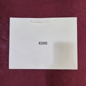 [정품]구호 쇼핑백,구호 가방,구호 종이가방,명품 쇼핑백,구호,KUHO 이미지