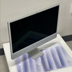 (풀박스) 애플 아이맥 iMac 24인치 10코어 M4 실버 이미지