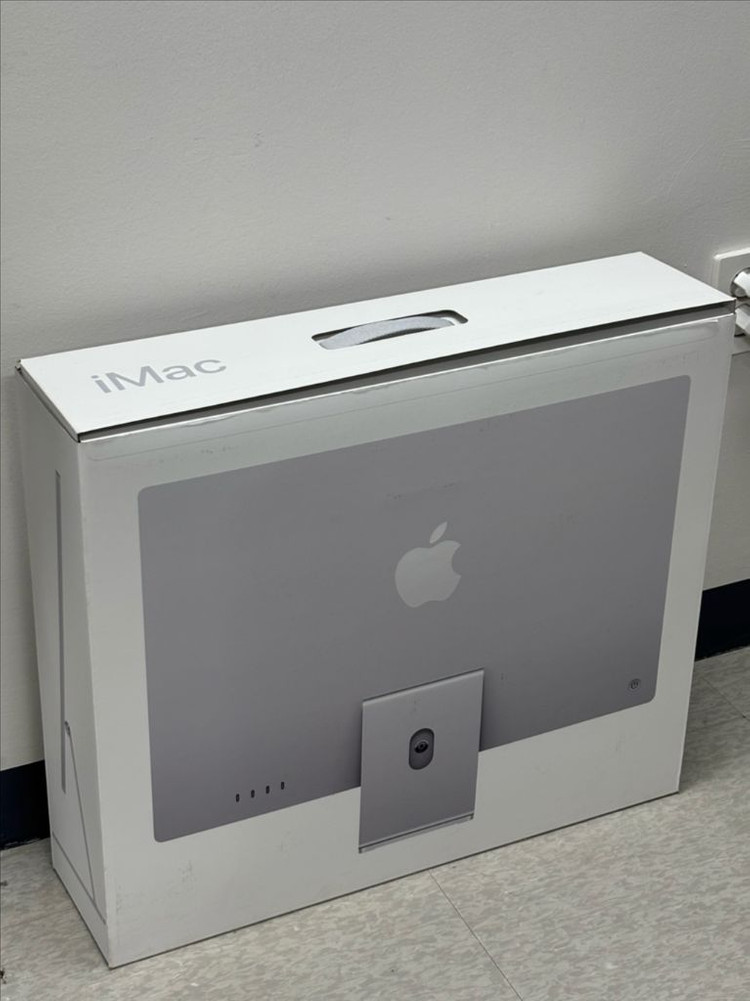 (풀박스) 애플 아이맥 iMac 24인치 10코어 M4 실버 이미지