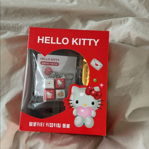 세븐일레븐 키티 키캡 미개봉새상품 과자포함 이미지