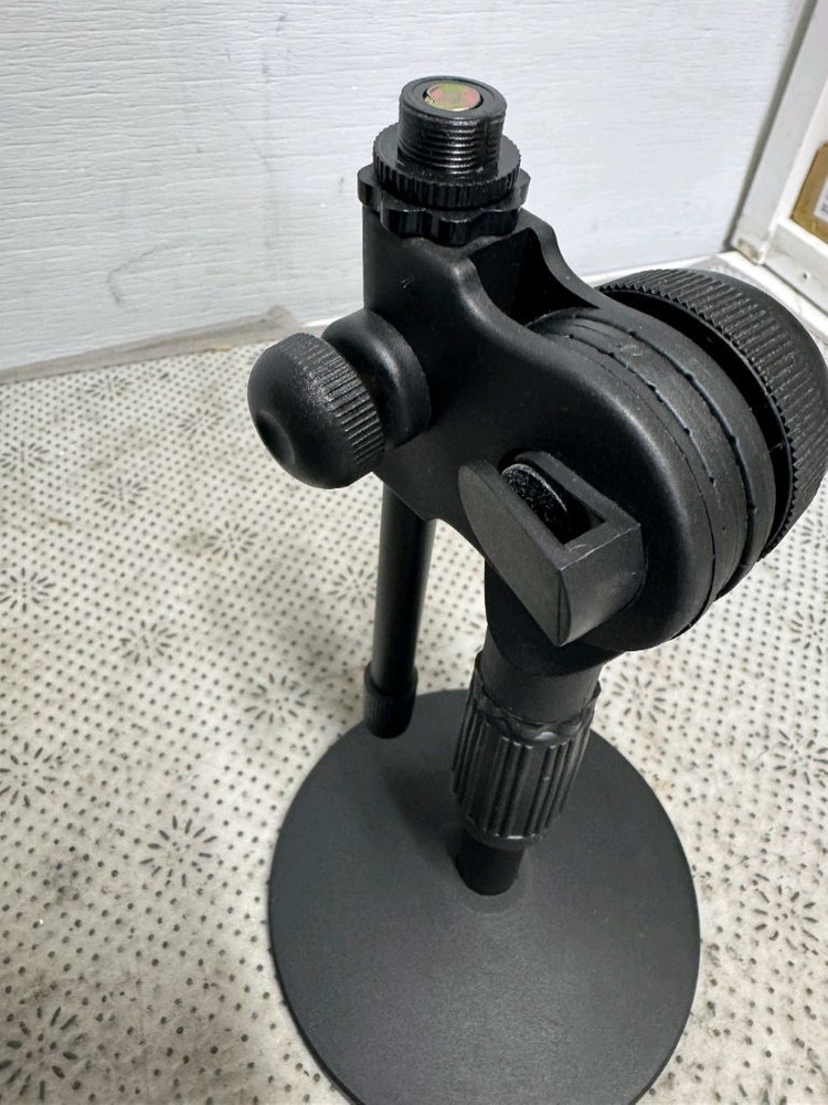 T자 마이크스탠드 쇽마운트 팝필터 탁상형 마이크거치대 받침대 쇼크마운트 5/8나사 5/8변환 탁상용 관절형 마이크 이미지