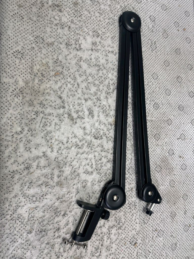 T자 마이크스탠드 쇽마운트 팝필터 탁상형 마이크거치대 받침대 쇼크마운트 5/8나사 5/8변환 탁상용 관절형 마이크 이미지