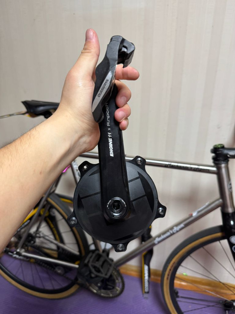 엔진11 x 린포체 디스크 크랭크 픽시용--1