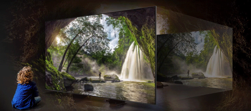 삼성 98인치 4K UHD 스마트 TV! 이미지