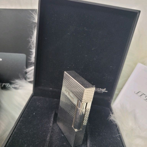 [풀세트] 듀퐁라이터 라인2 신형 ca16184 은장 쌍불 듀퐁 라이타