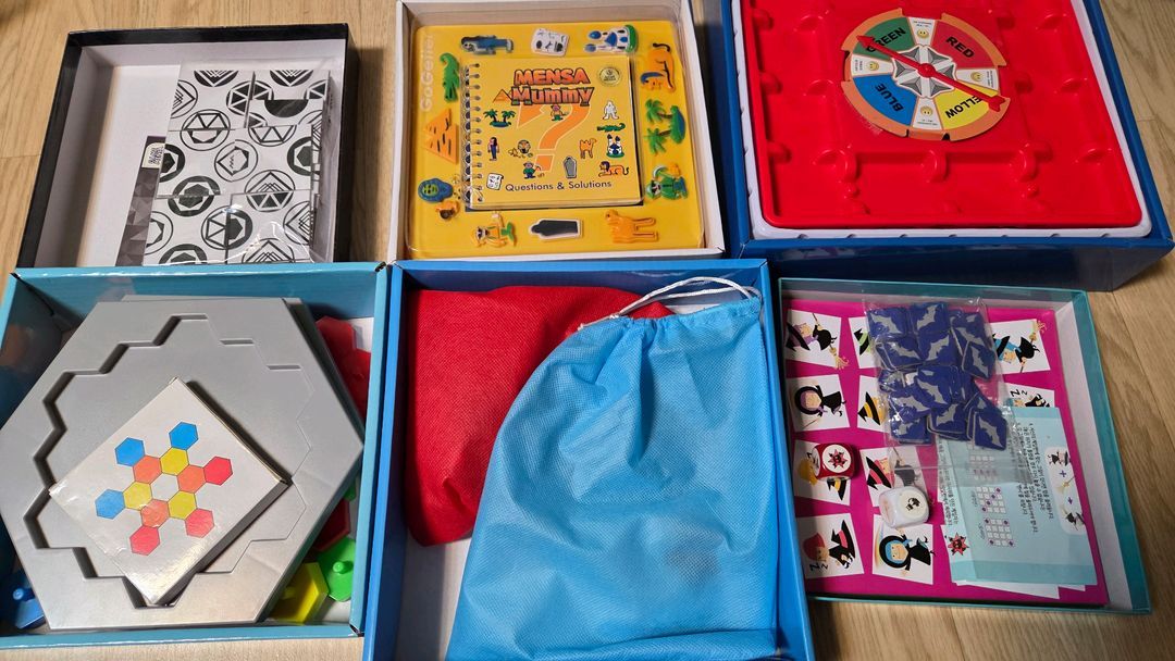 게임멘사 보드게임 6종+4종일괄--1