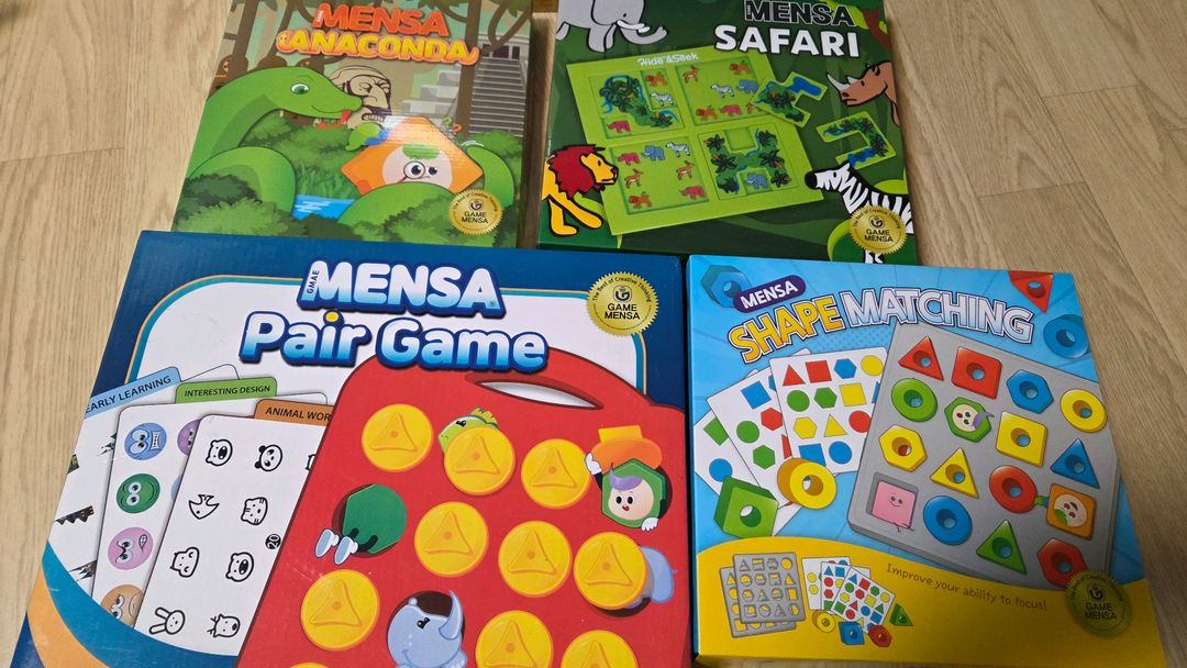 게임멘사 보드게임 6종+4종일괄--2