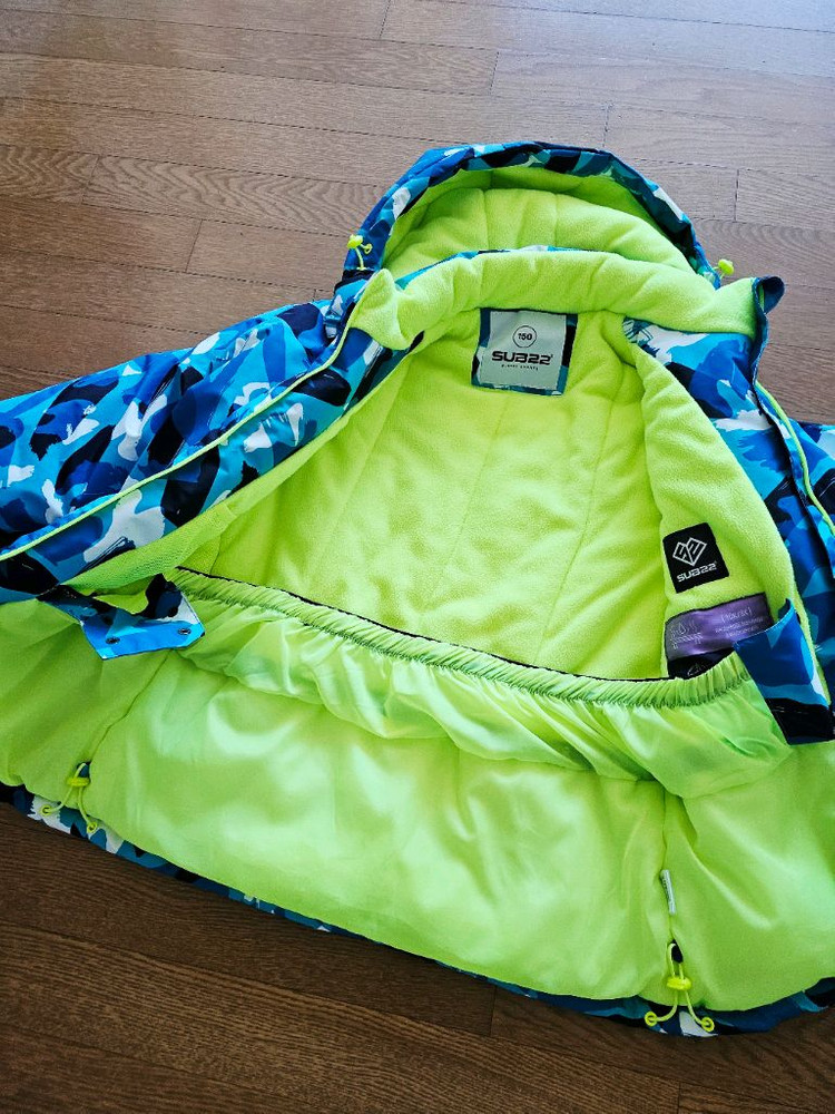 (1회착용) SUB22 아동스키복 상하세트 150 이미지