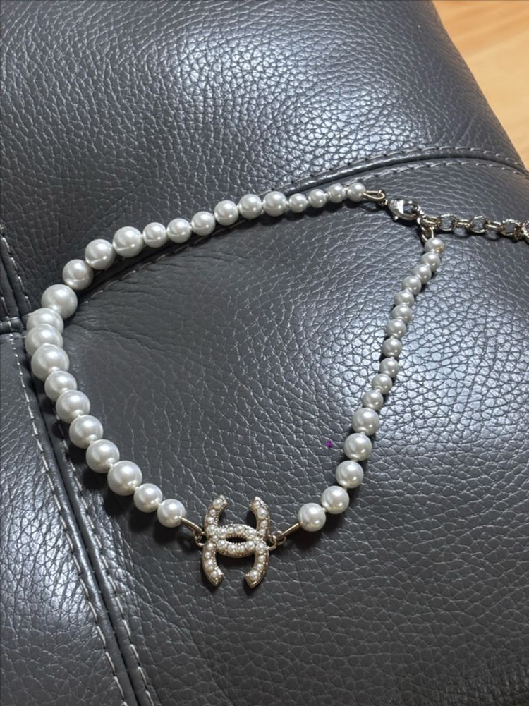 (미착용) 비비안웨스트우드 &샤넬 진주 목걸이--1