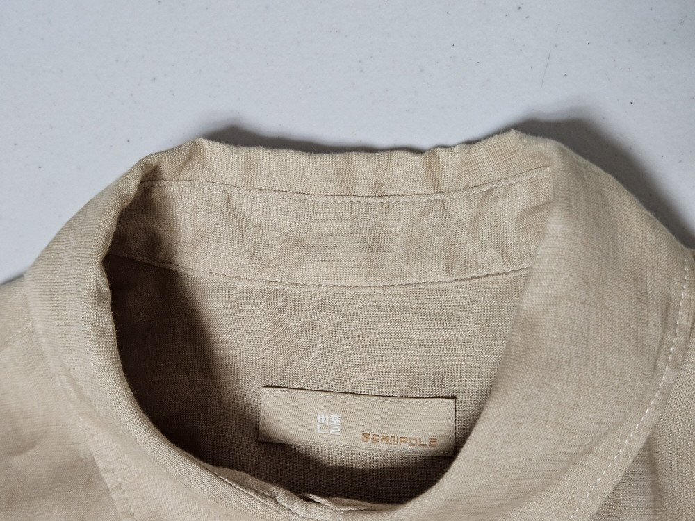 빈폴 bean pole 베이지 린넨 원피스 90사이즈 이미지