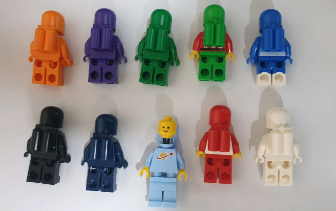 레고 스페이스 클래식우주인 레고 브릭알바 등--1