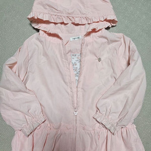 아가방 핑크 토끼 여아 바람막이 100