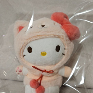 고양이망토코스튬 키티인형키링 이미지