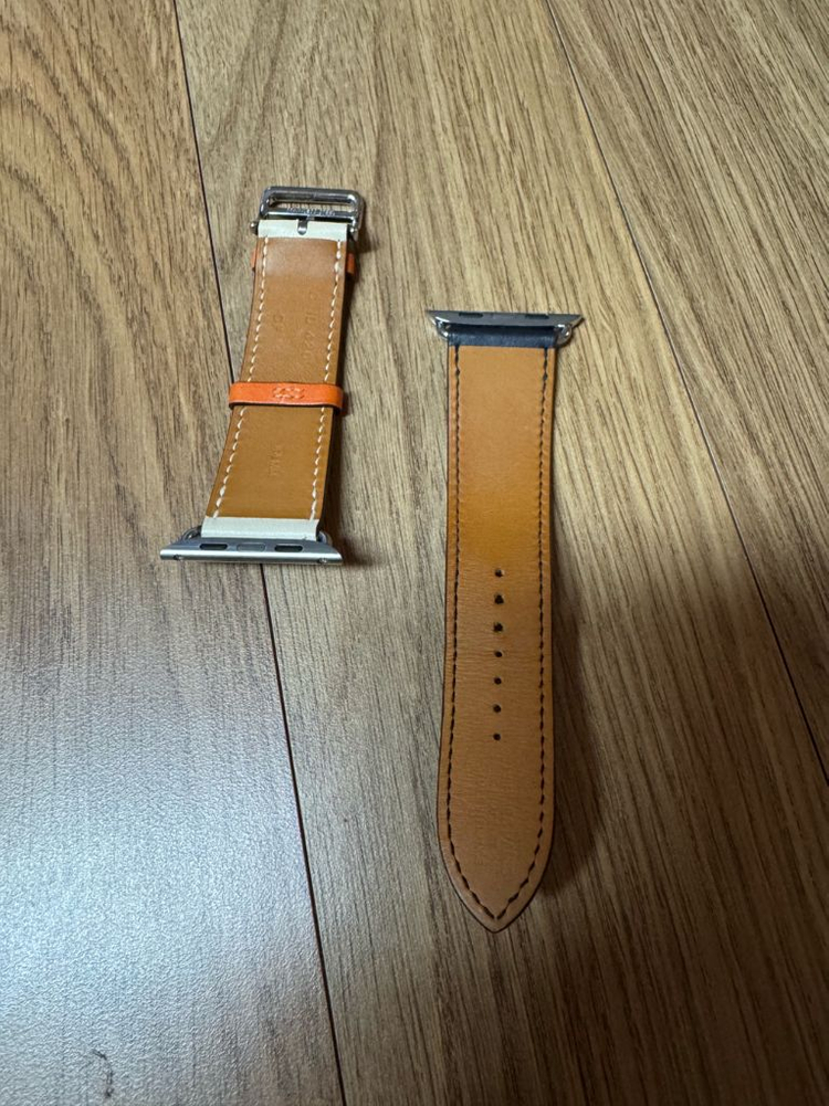 [애플 x 에르메스] 애플워치 가죽 스트랩 싱글투어 44mm 이미지