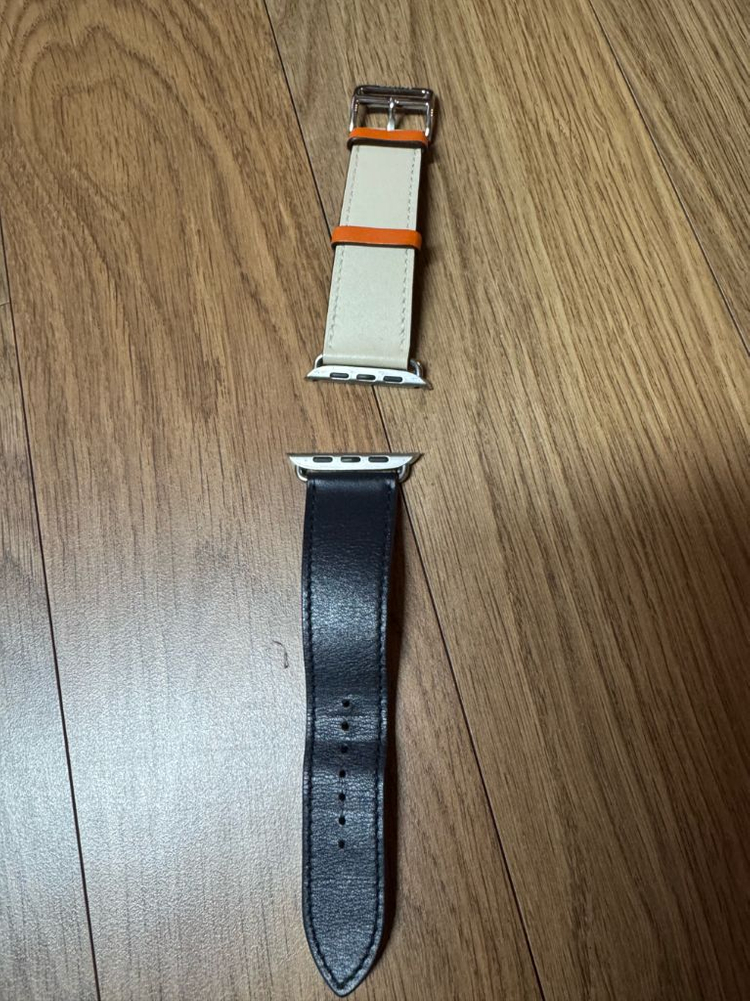 [애플 x 에르메스] 애플워치 가죽 스트랩 싱글투어 44mm 이미지