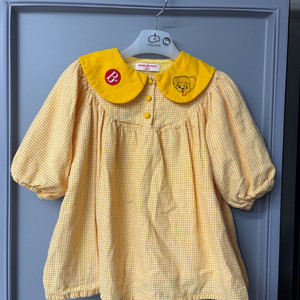 베베드피노 체크 원피스 100