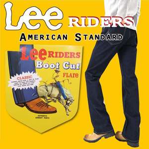 Lee Riders 리 70's 레프트핸드 트윌 부츠컷데님복각M~30인치 517 리바이스 랭글러 벨바텀 플레어