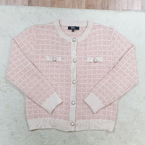 [여성66] 정품 비지트인뉴욕 트위드 가디건 새것수준