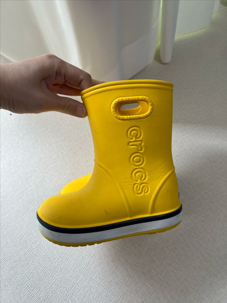 크록스 레인부츠 c11--2