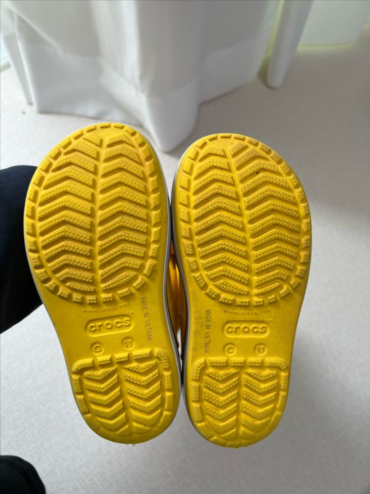 크록스 레인부츠 c11--4