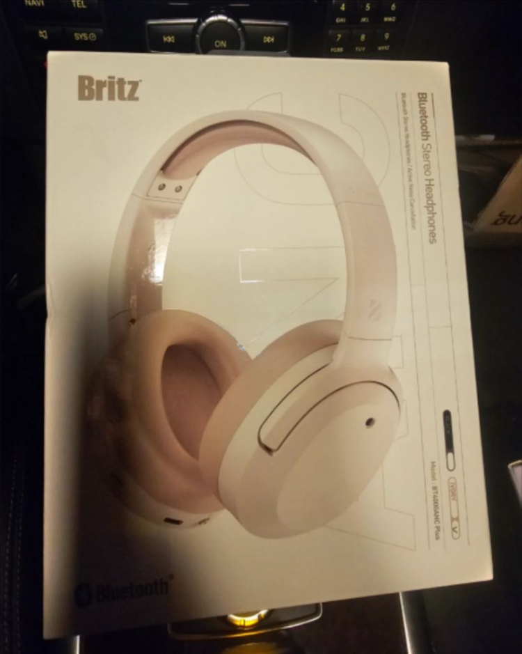 브리츠 BT4000 ANC Plus 블루투스 스테레오 헤드폰--1