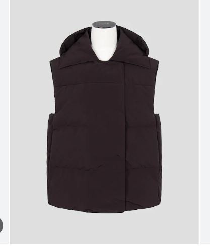 구호 24 라이트 다운 후드 패딩 베스트 55--7