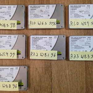 인텔 엔터프라이즈 SSD DC S3500(MLC, 디램있음, 컨디션 96% 이상)