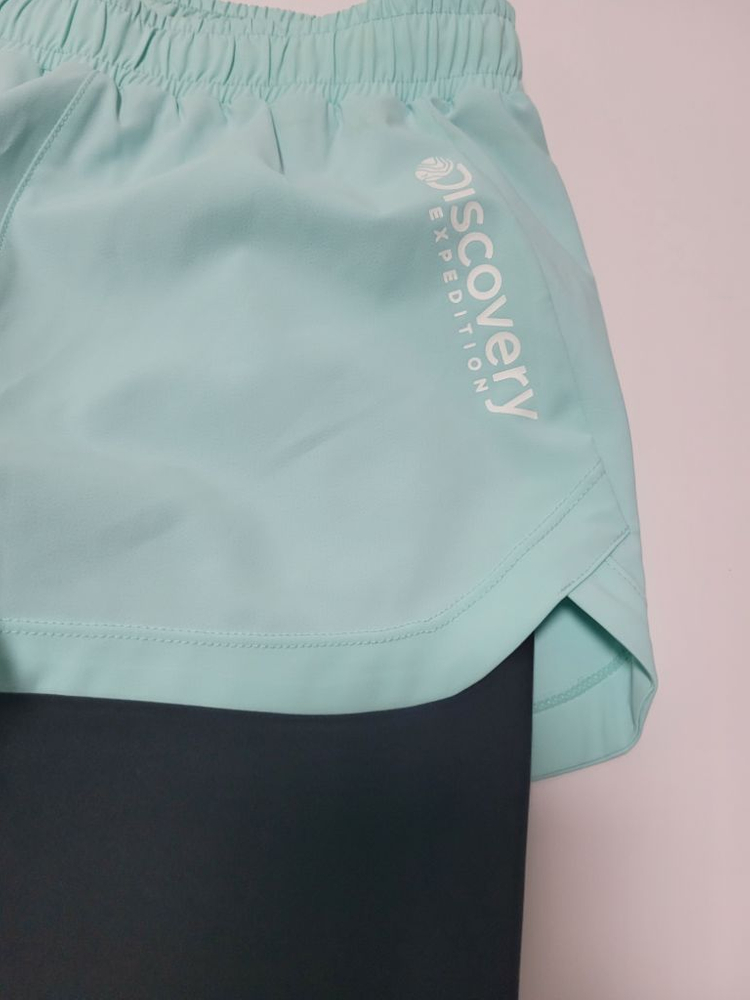 미사용A급)디스커버리키즈 여아동 반바지 워터레깅스130--1