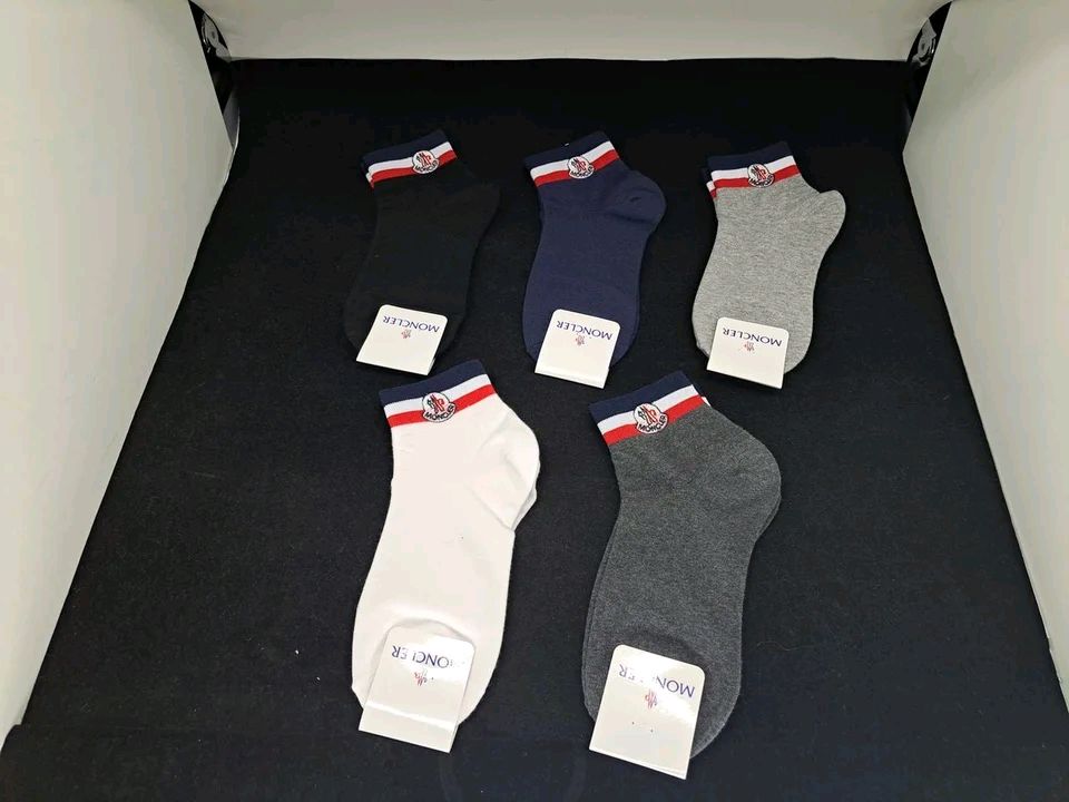 MONCLER 골프양말 5켤레 한세트--2