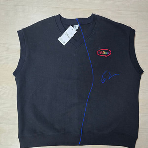 디즈니 미키마우스 블랙 조끼 새상품