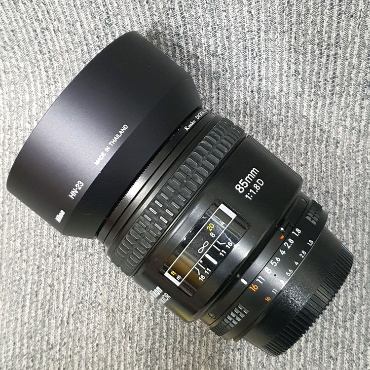 니콘 AF85mm f/1.8D 렌즈 (박스풀)--3