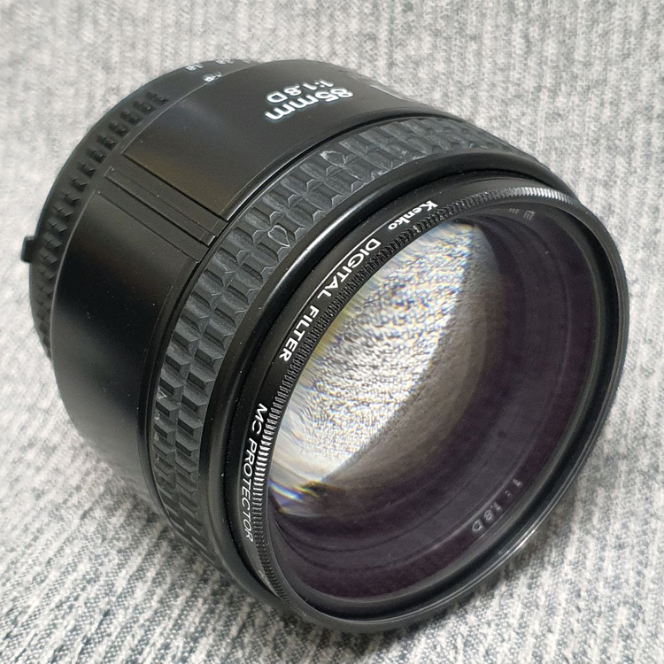 니콘 AF85mm f/1.8D 렌즈 (박스풀)--7