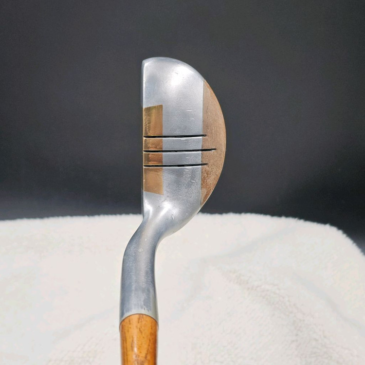 오티 크리스만 황동퍼터 히코리 우드 Otey Crisman 올드 l자 퍼터 이미지