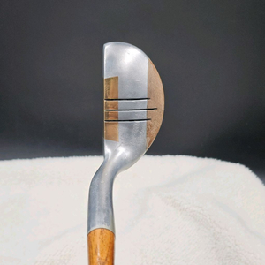 오티 크리스만 황동퍼터 히코리 우드 Otey Crisman 올드 l자 퍼터 이미지