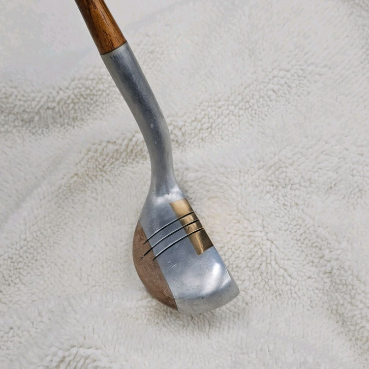 오티 크리스만 황동퍼터 히코리 우드 Otey Crisman 올드 l자 퍼터 이미지