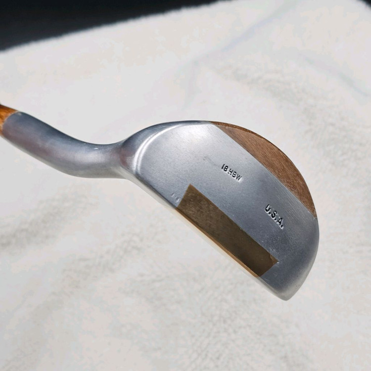 오티 크리스만 황동퍼터 히코리 우드 Otey Crisman 올드 l자 퍼터 이미지