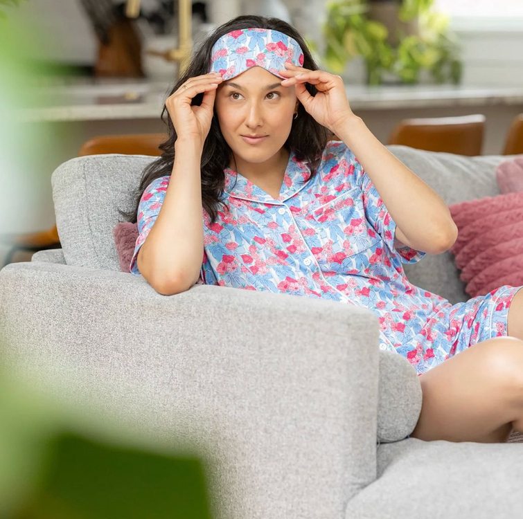 프레젠트프로젝트 부케리본 쿠션백 + 부케리본 잠옷 XL--1