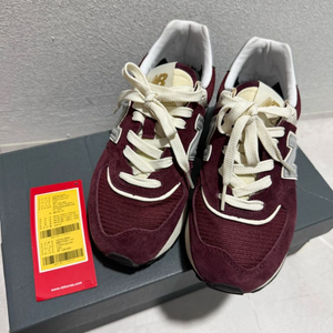 뉴발란스 574 레거시 버건디 220