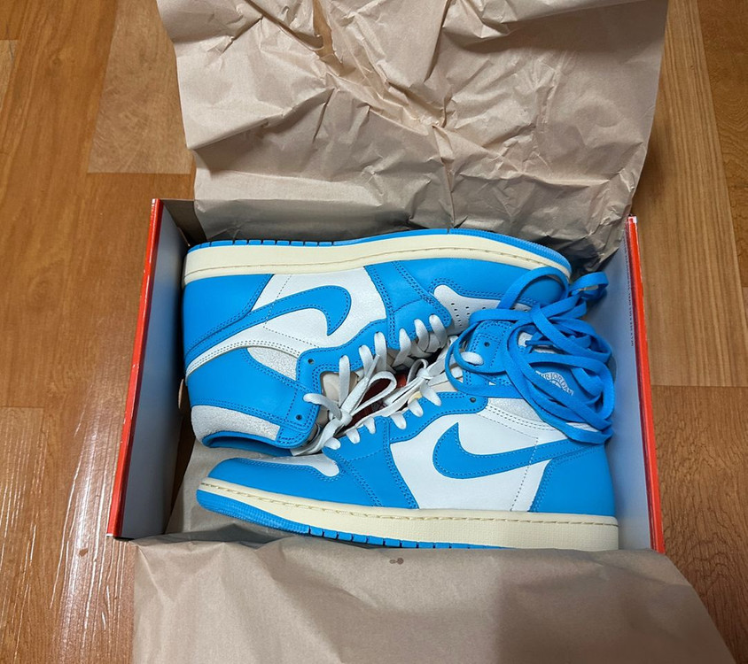 나이키 에어조던1 레트로하이 unc 리이매진드--1