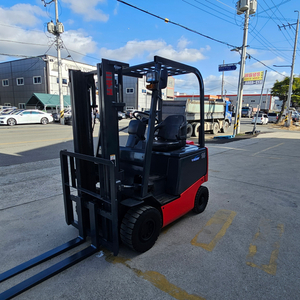 초특가 진단보증 배터리 2020년식 니찌유 신형 좌식 1.5톤 전동지게차 3m 600만