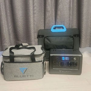 [풀세트] 블루에티 EB70 파워뱅크 + PV120D 태양광 패널 + 쿨러백 이미지