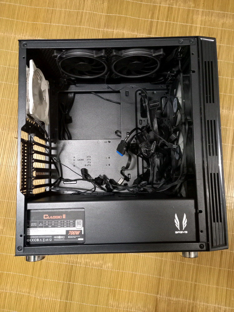 마이크로닉스 classic2 700w 80plus파워 .3rsys 케이스 59900원--3