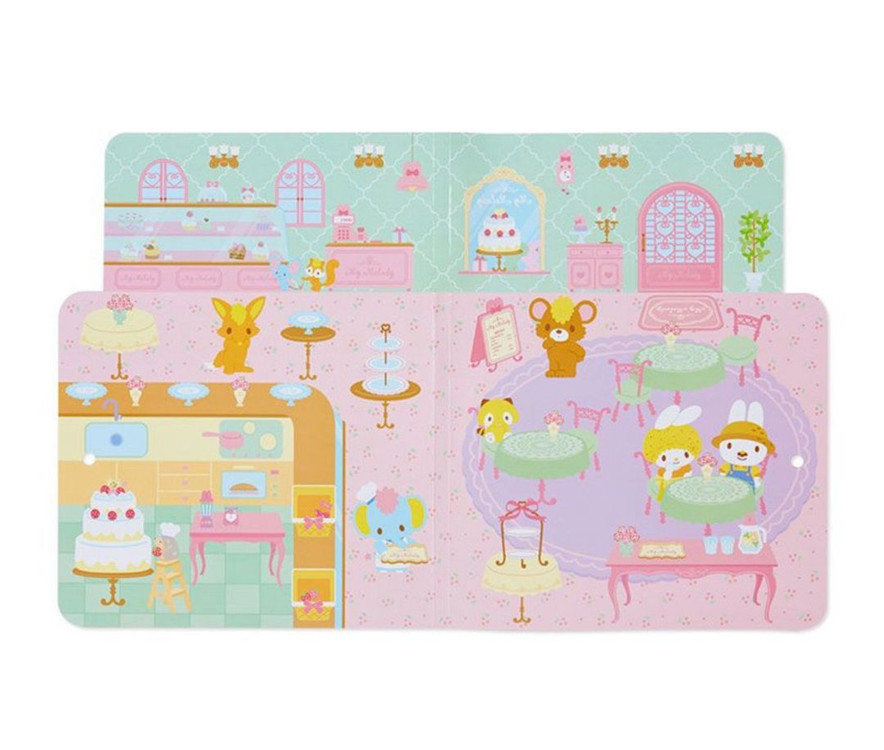 (미개봉) 산리오 말랑말랑 코디 스티커 세트 (케이크 가게 버전) 마이멜로디 피아노--1